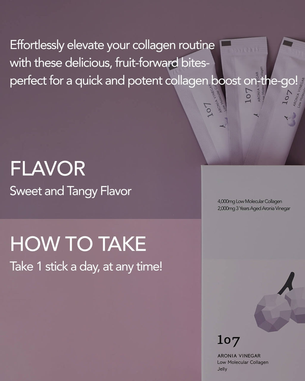 107 Aronia Vinegar Low Molecular Collagen