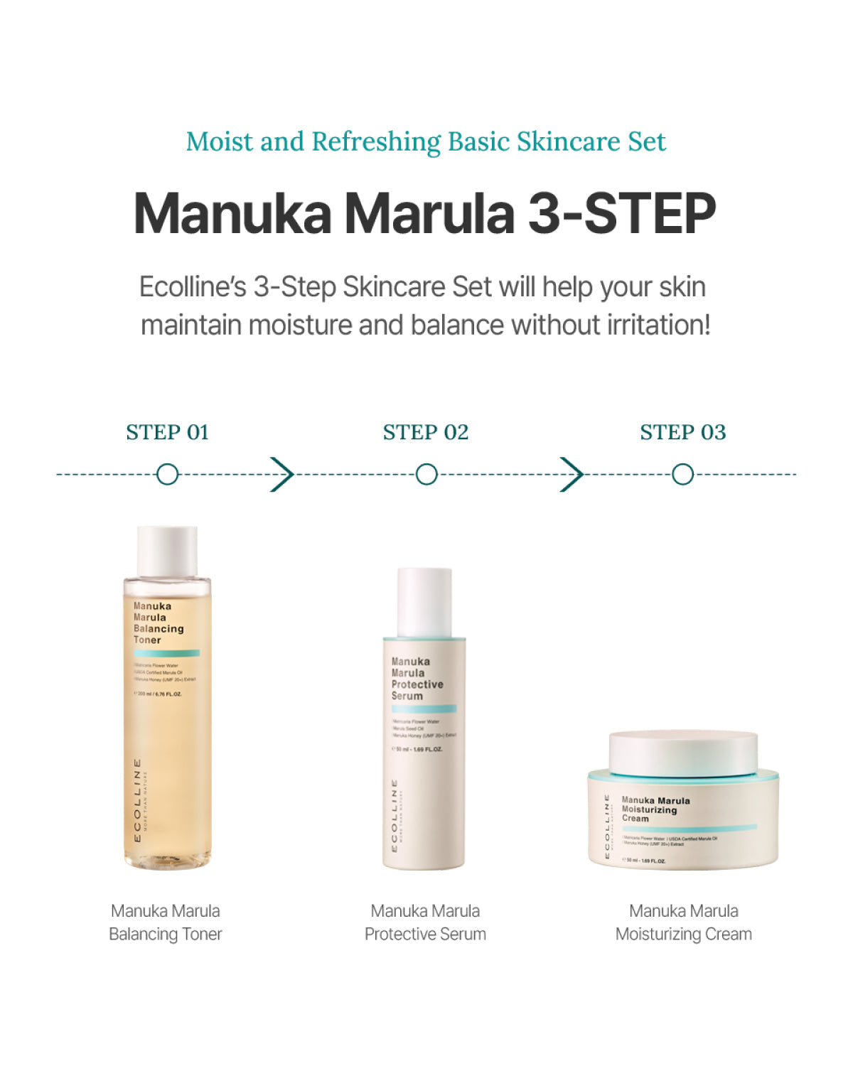 Ecolline Manuka Marula Balancing Toner