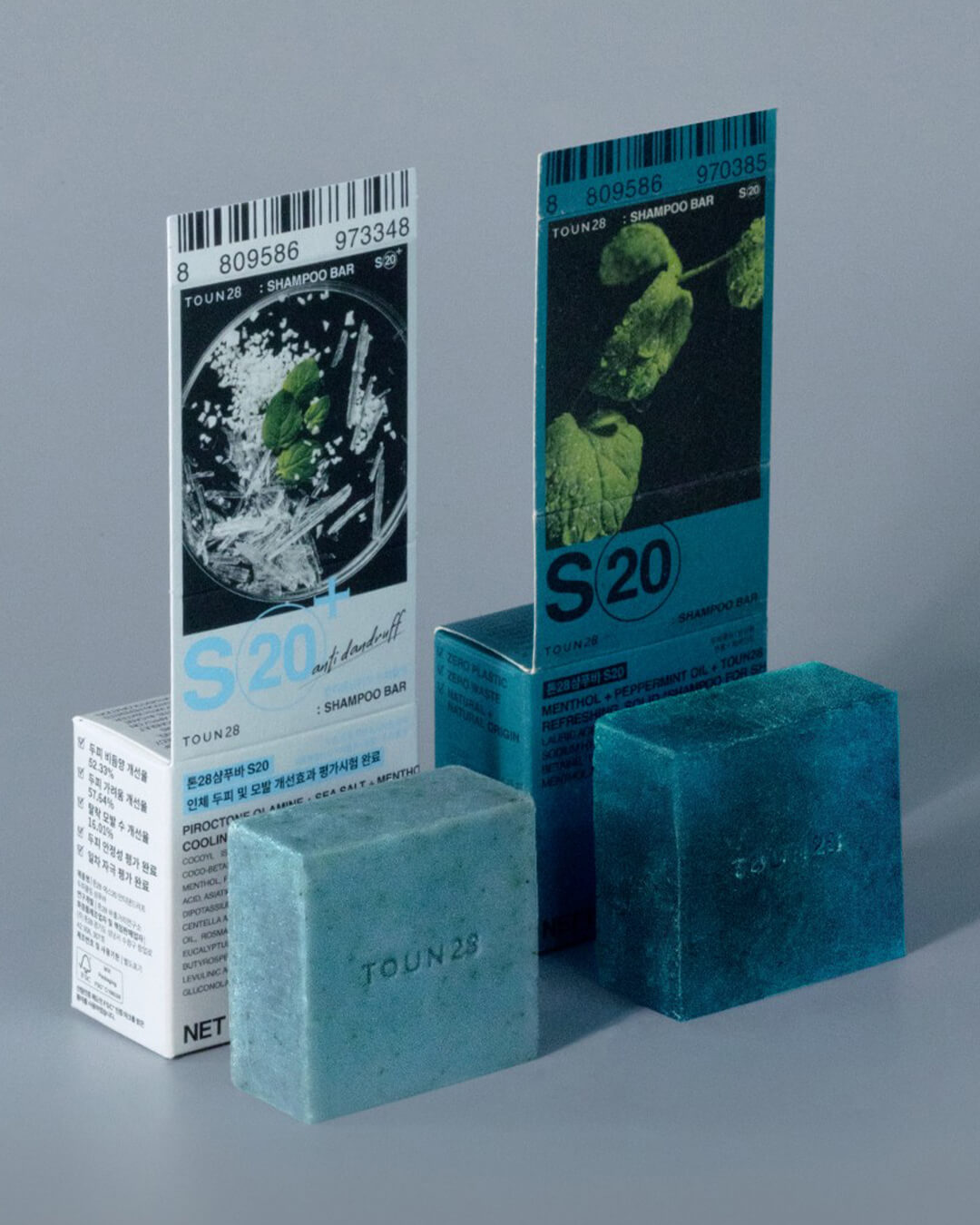 Toun28 Shampoo Bar S20 Anti-dandruff Sea Salt + Menthol Cooling