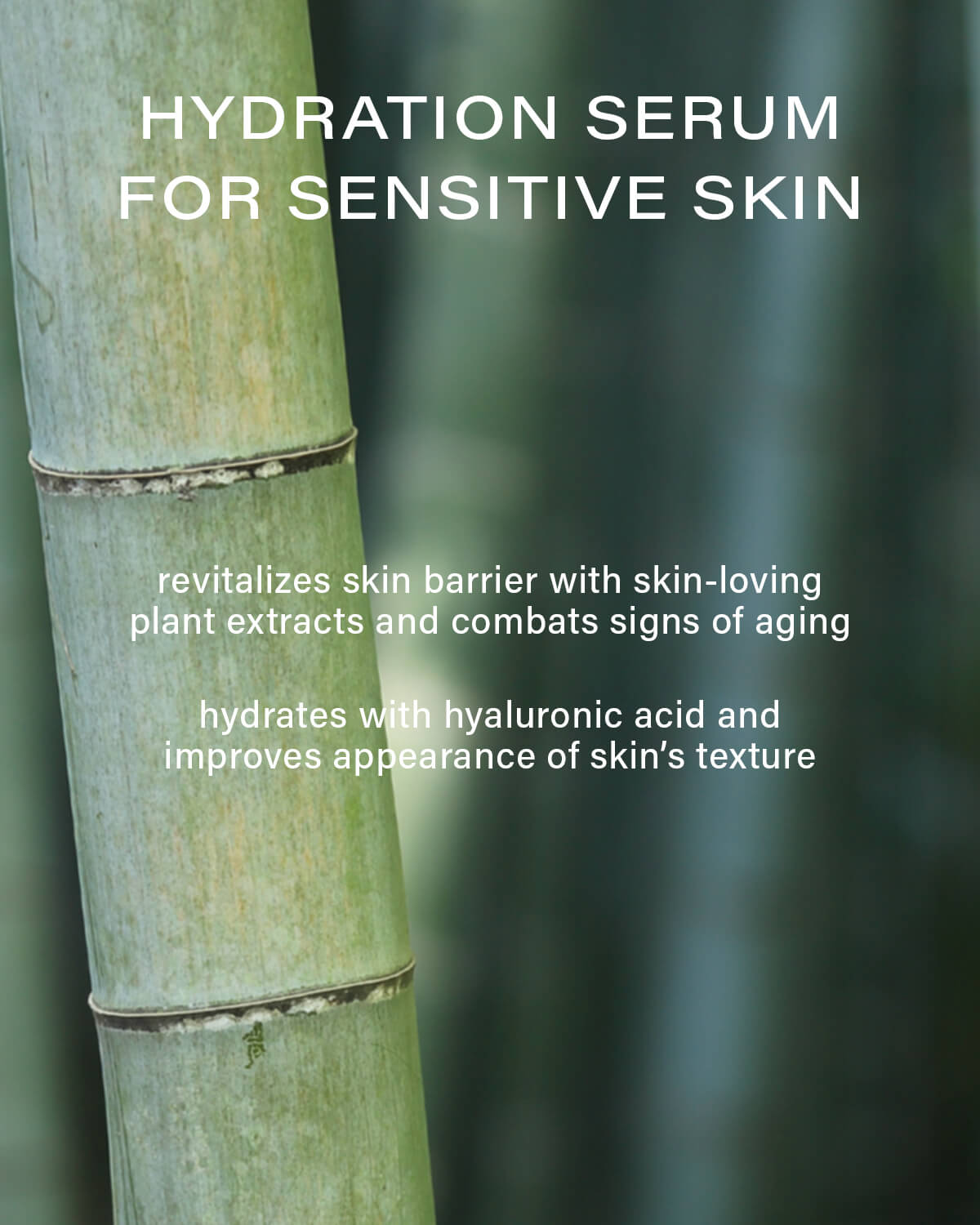 Melixir Vegan Bamboo Hydration Serum