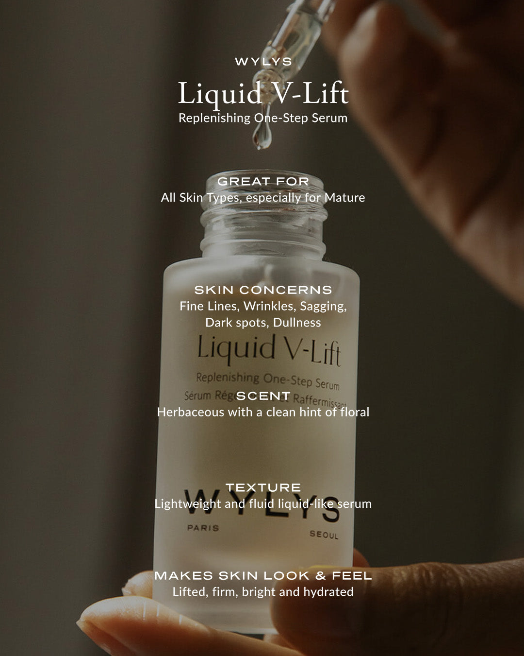 Wylys The Lift + Glow Set & Sage Verte Makeup Bag ($355 Value)