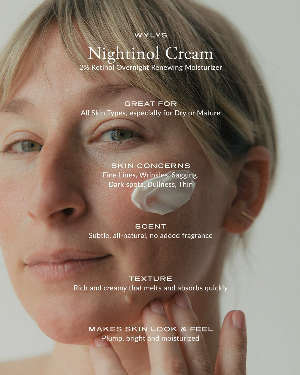 Wylys Nightinol Cream & Sage Verte Makeup Bag ($250 Value)