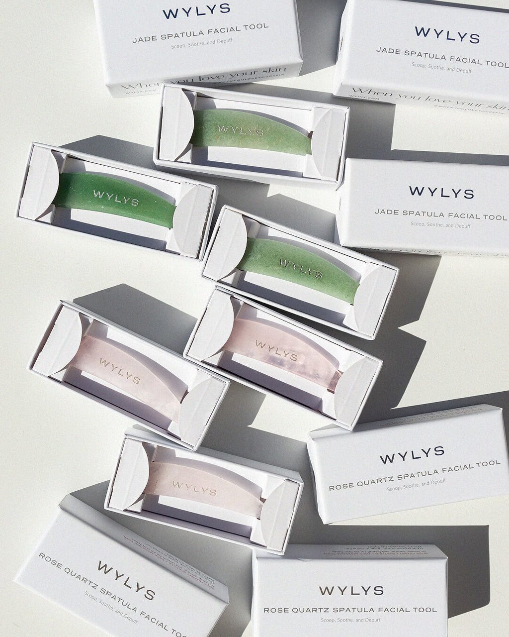 Wylys Jade Spatula Facial Tool