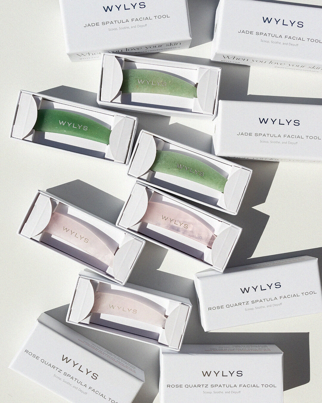 Wylys Jade Spatula Facial Tool