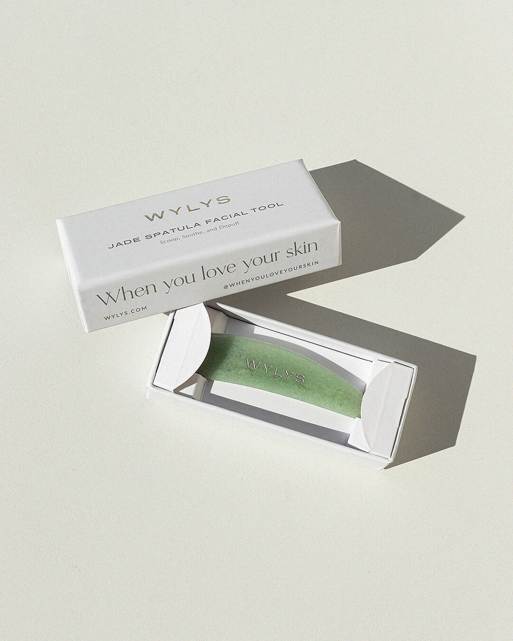 Wylys Jade Spatula Facial Tool