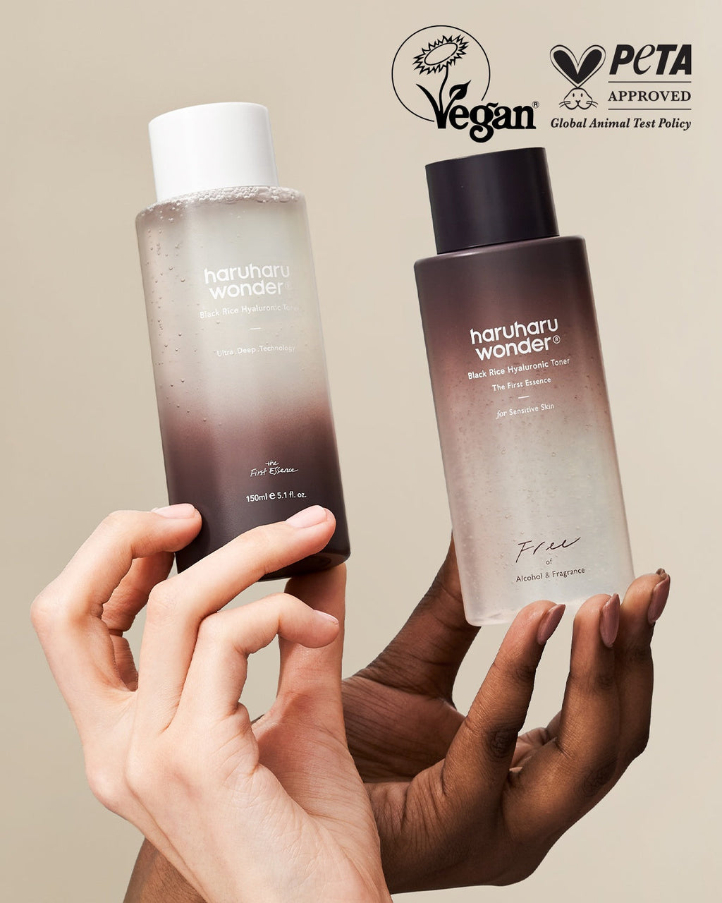 haruharu wonder Black Rice Hyaluronic Toner for Sensitive Skin